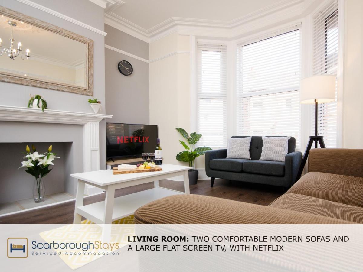Scarborough Stays - Victorian Townhouse - 5 Bedrooms - Sleeps 9 Eksteriør billede