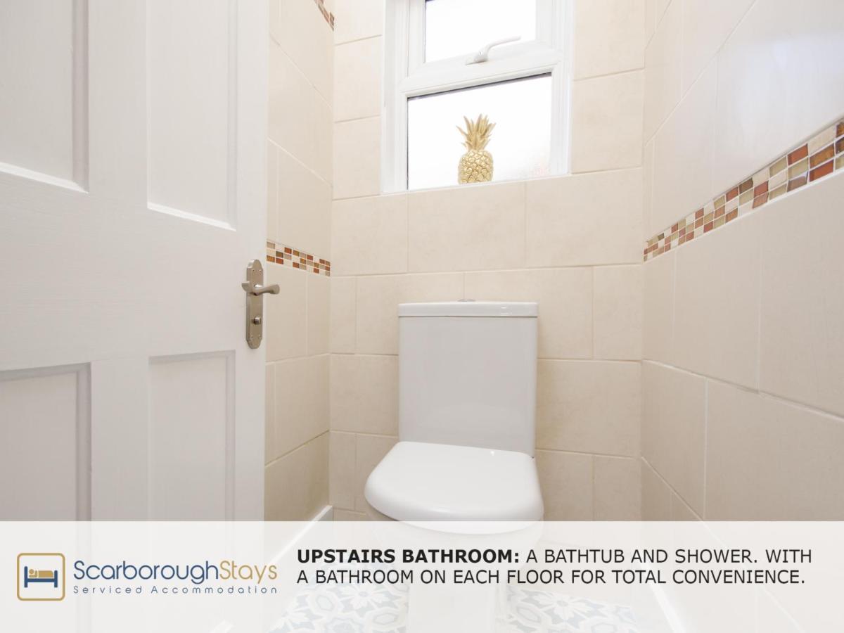 Scarborough Stays - Victorian Townhouse - 5 Bedrooms - Sleeps 9 Eksteriør billede