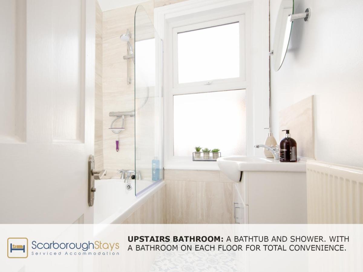 Scarborough Stays - Victorian Townhouse - 5 Bedrooms - Sleeps 9 Eksteriør billede