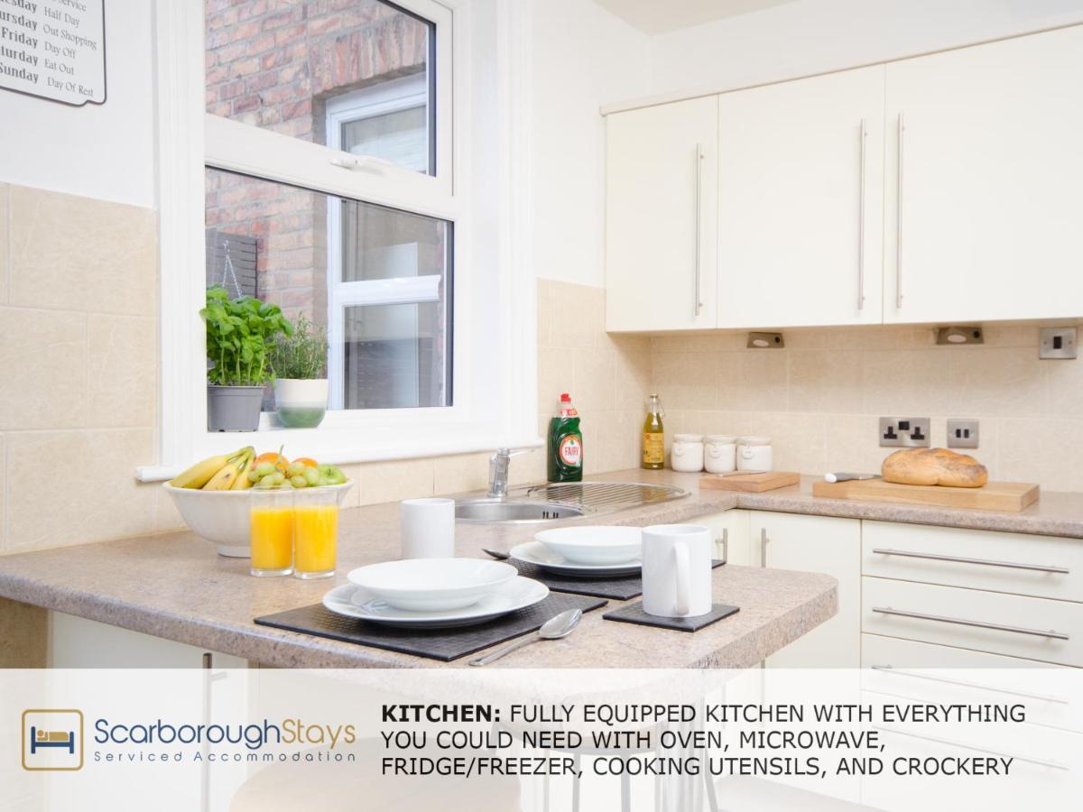 Scarborough Stays - Victorian Townhouse - 5 Bedrooms - Sleeps 9 Eksteriør billede