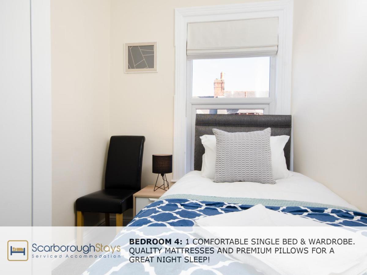 Scarborough Stays - Victorian Townhouse - 5 Bedrooms - Sleeps 9 Eksteriør billede